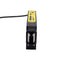 Used Banner D12SP6FVQ Fiber Optic Sensor, 10-30VDC, PNP Output, M8 4-Pin Male