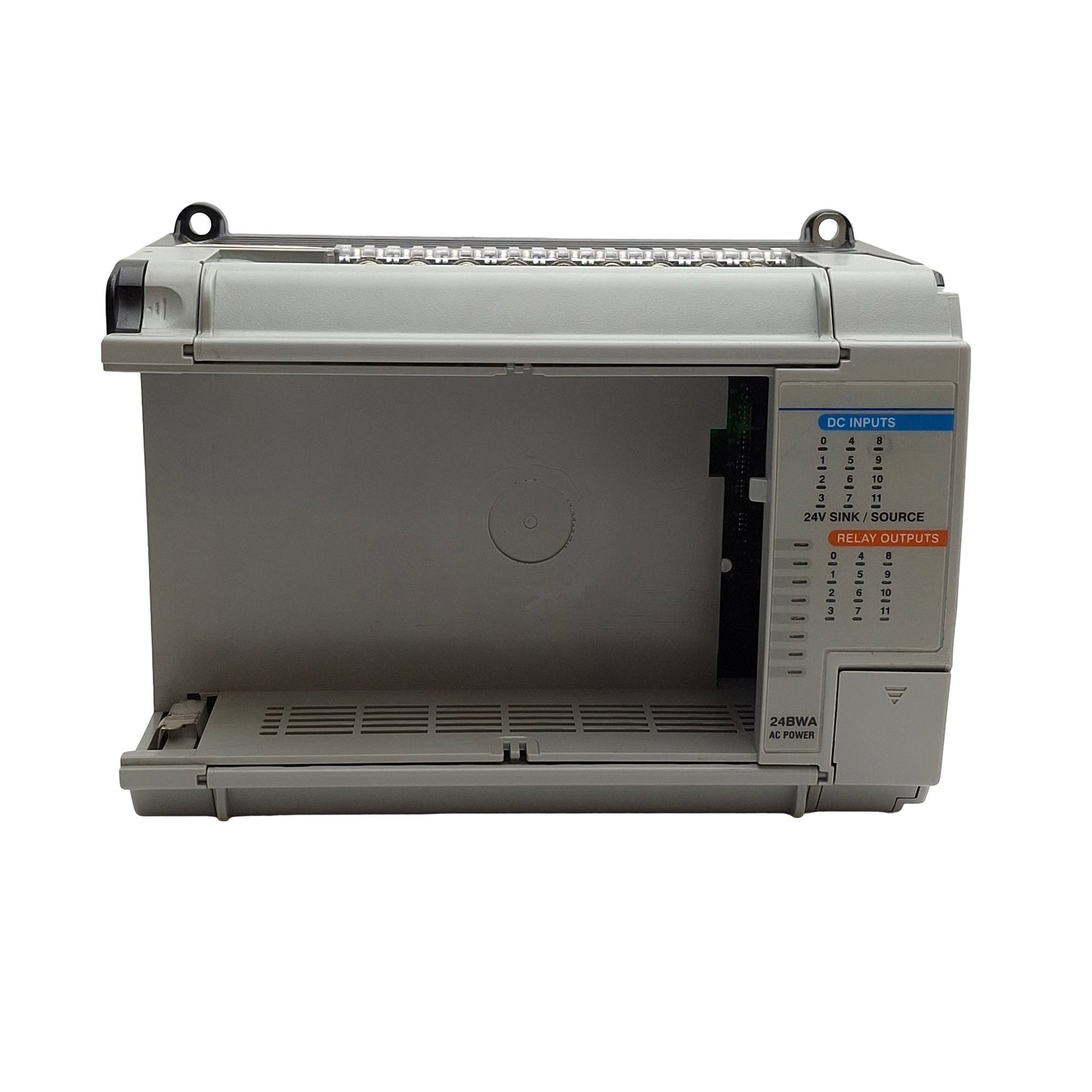Used Allen Bradley 1764-24BWA Ser A Rev A MicroLogix1500 Base Unit 24x I/O 120/240V