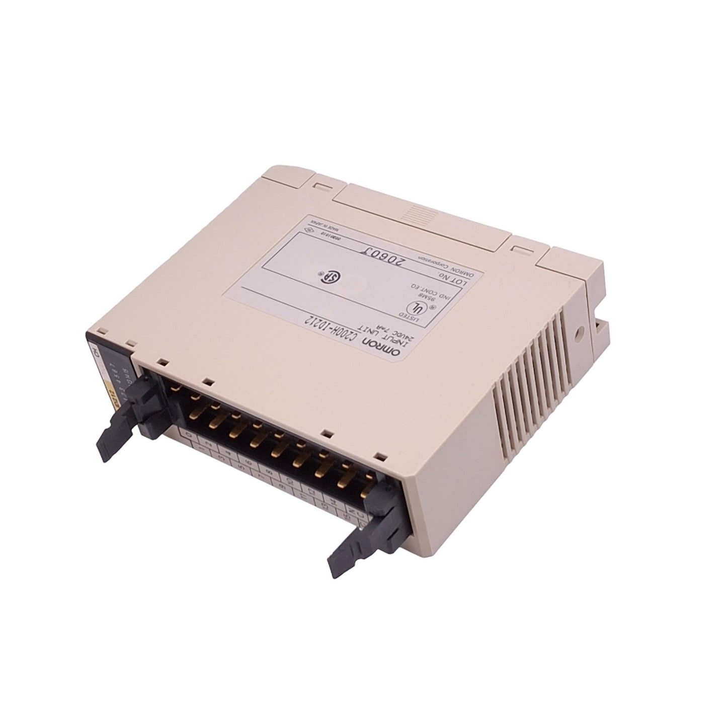Used Omron C200H-ID212 Digital Input Unit for SYSMAC PLC, 16-Point, 12-24VDC 7mA