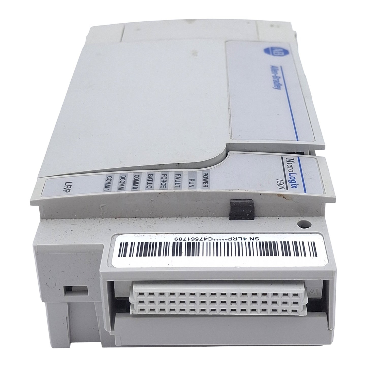 Used Allen Bradley 1764-LRP Ser C FW 14 MicroLogix 1500 Processor Unit, 5VDC