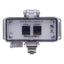 Used GracePort P-R2#2-F3RX-T155 Ethernet Panel Interface Connector, 2-Port, RJ45