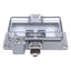 Used GracePort P-R2#2-F3RX-T155 Ethernet Panel Interface Connector, 2-Port, RJ45