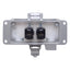Used GracePort P-R2#2-F3RX-T155 Ethernet Panel Interface Connector, 2-Port, RJ45