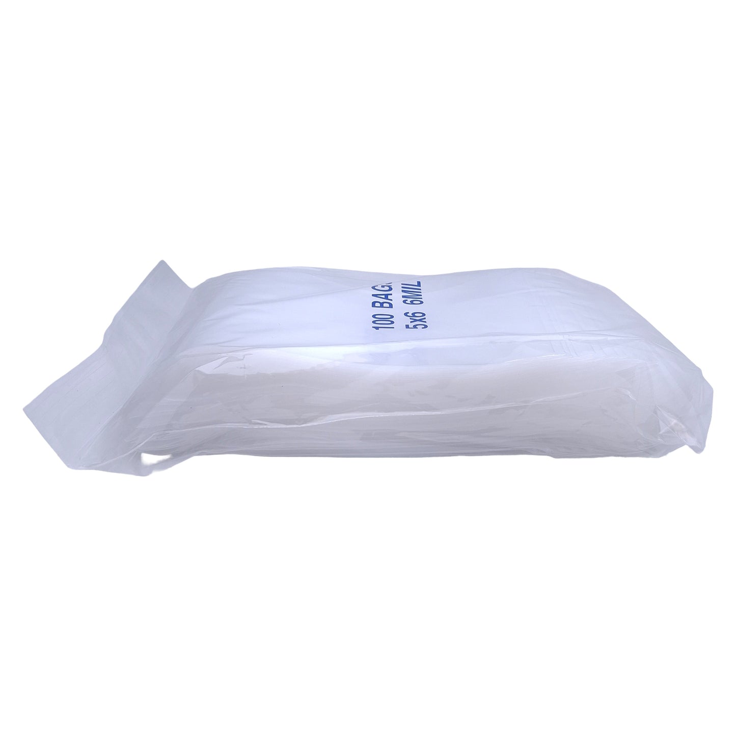 New Lot of 300 Uline S-17766 Reclosable Bag, 5in x 6in Inside Dimensions, 6 Mil