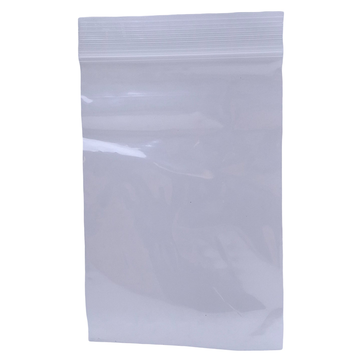 New Lot of 2000 Poly Seal Zip Bag, 4in x 6in Inside Dimensions, 2 Mil Thickness