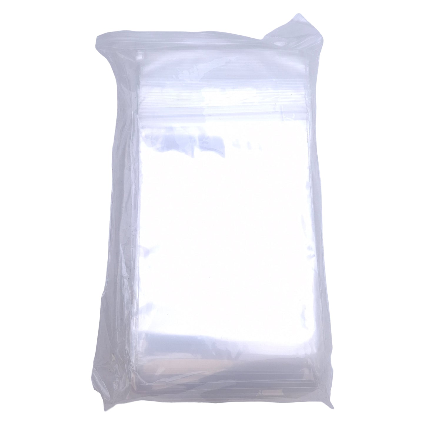New Lot of 2000 Poly Seal Zip Bag, 4in x 6in Inside Dimensions, 2 Mil Thickness