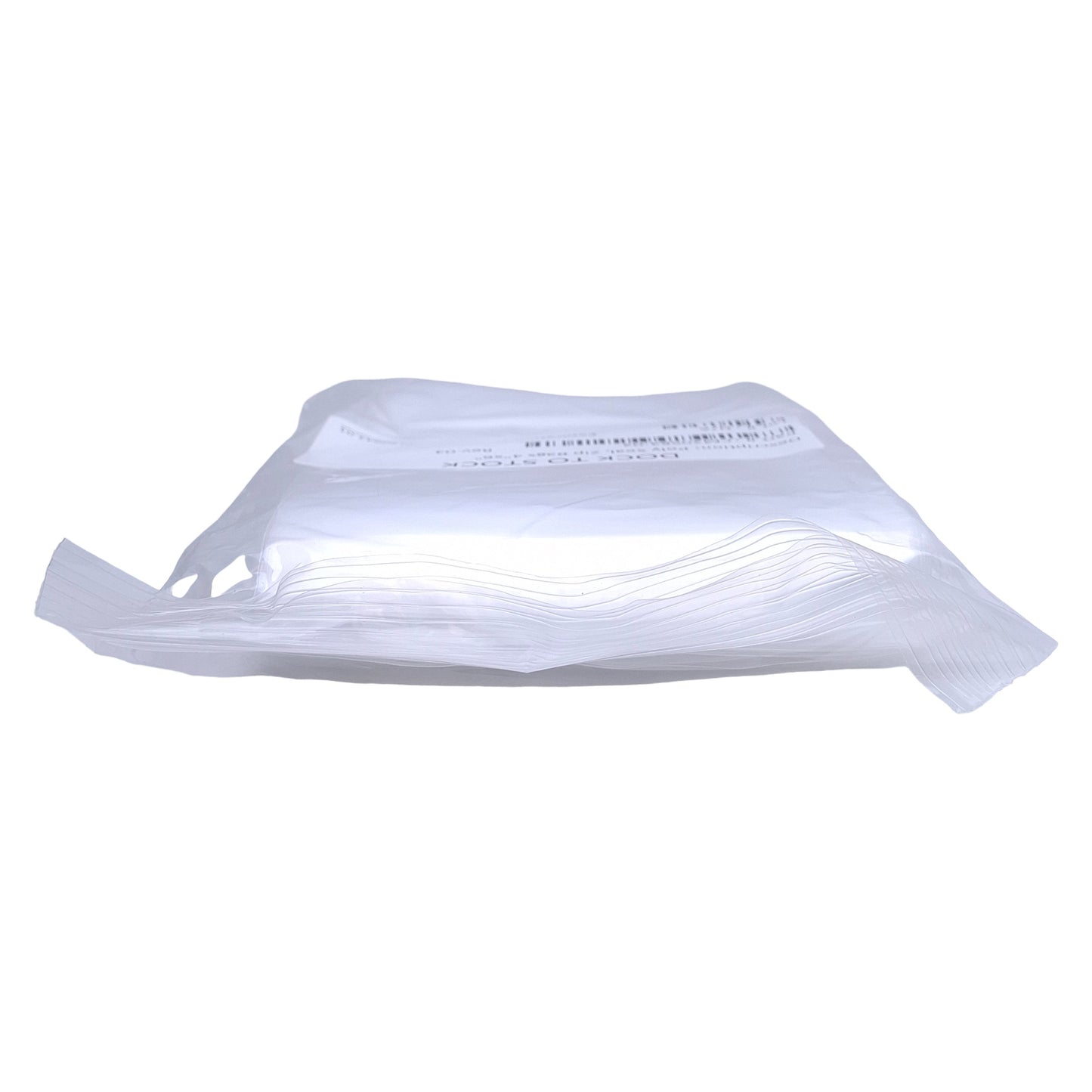 New Lot of 2000 Poly Seal Zip Bag, 4in x 6in Inside Dimensions, 2 Mil Thickness