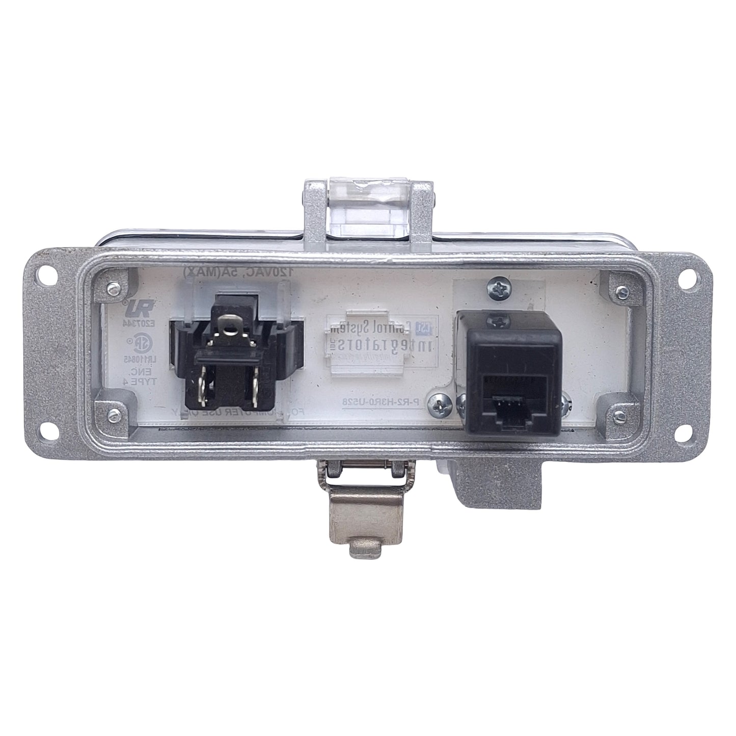 Used GracePort P-R2-H3R0-U528 Ethernet Panel Interface Connector 2-Port, RJ45, 120VAC