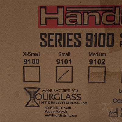 New Case of 1000 Hourglass 9101 HandPRO Cleanroom Glove, Size: S, ISO5 Class 100