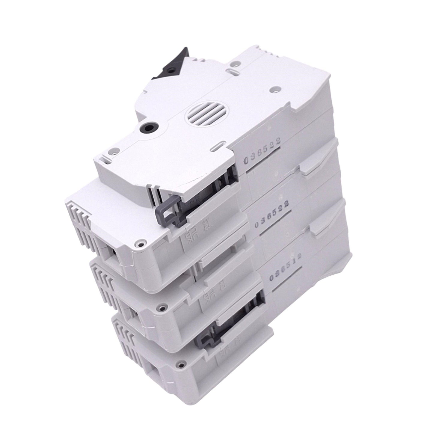 Used Allen Bradley 1492-FB3J30-L Fuse Holder, 3-Pole, 30A 600V, Class J, DIN Rail