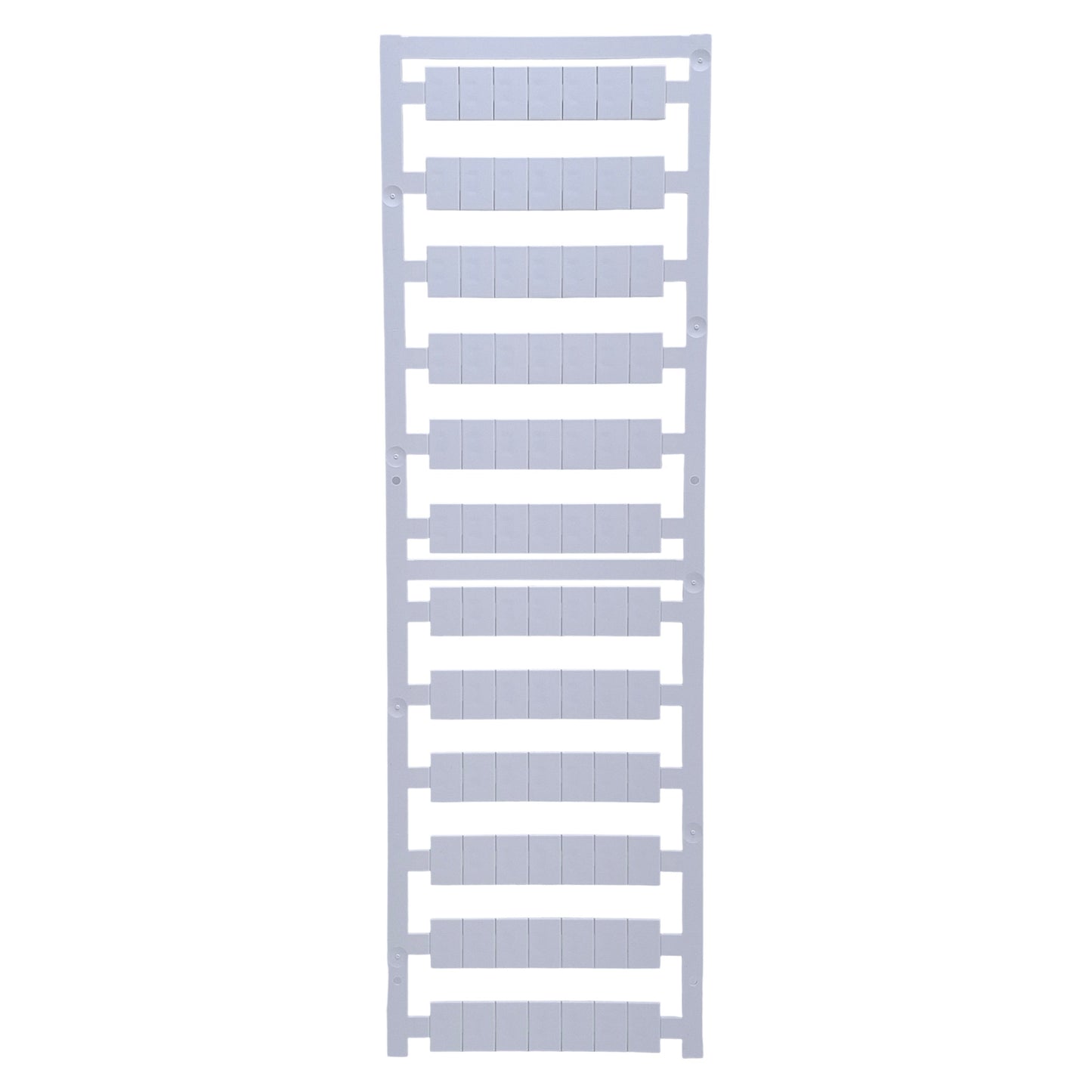 New Lot of 15 Allen Bradley 1492-MR8X12 Snap-In Marker Card, White, 8mm x 12mm