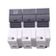 Used Allen Bradley 1492-FB3J60-L Fuse Holder, 3-Pole, 60A 600V, Class J, DIN Rail