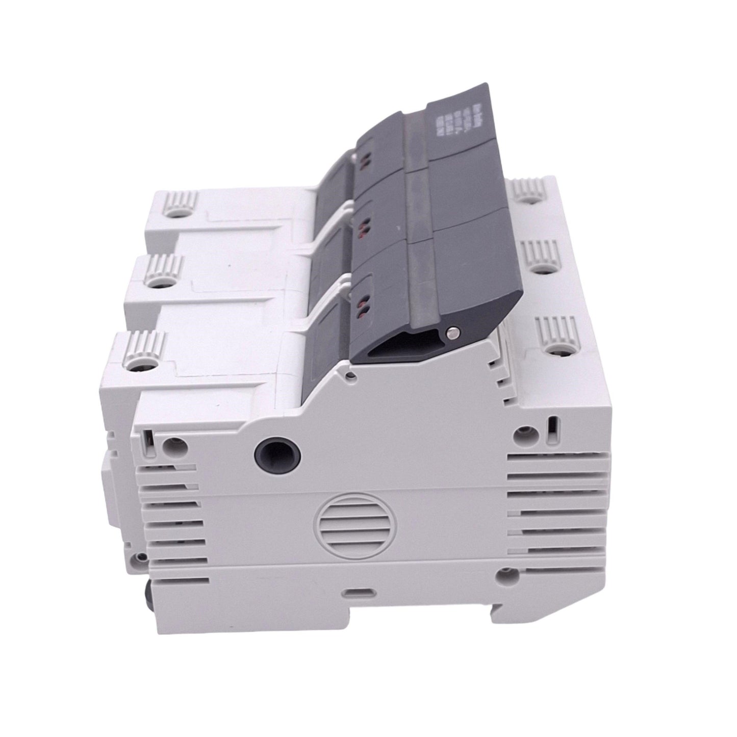 Used Allen Bradley 1492-FB3J60-L Fuse Holder, 3-Pole, 60A 600V, Class J, DIN Rail