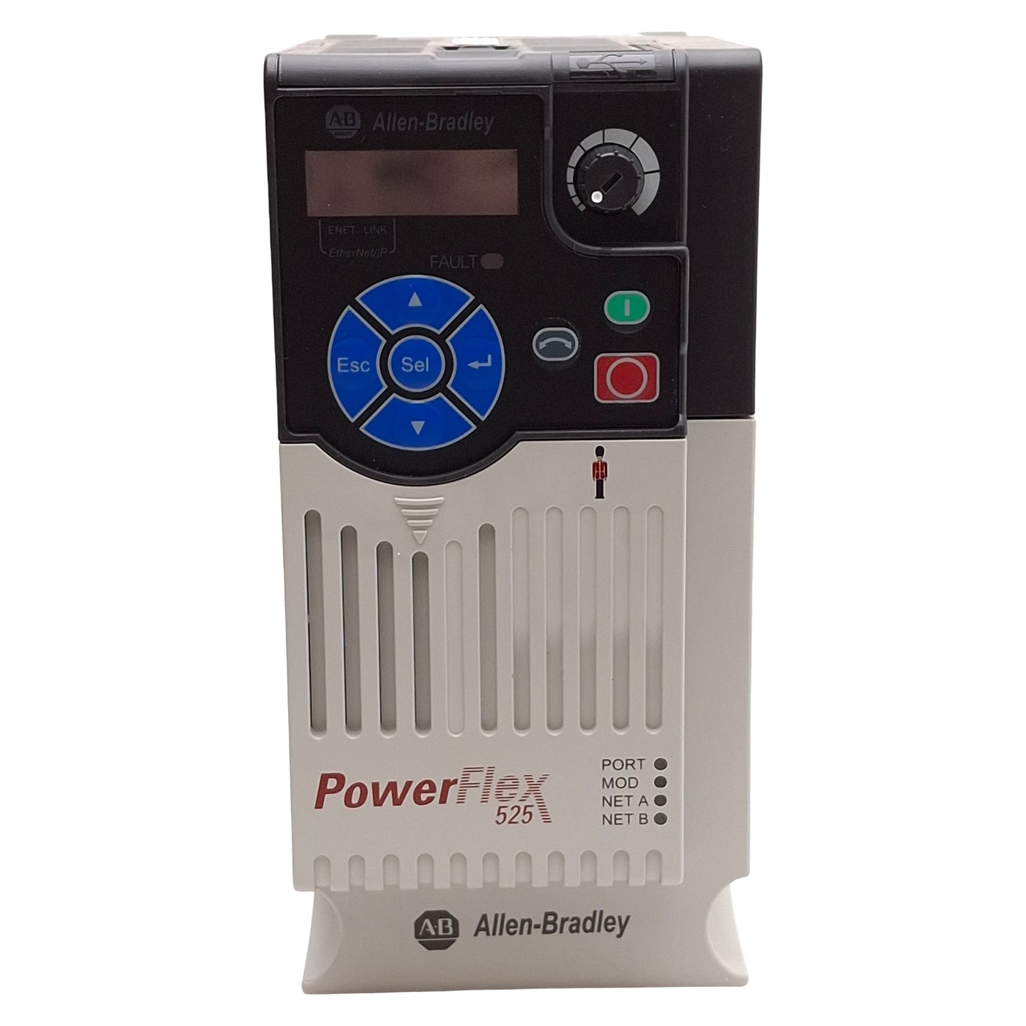 New Allen Bradley 25B-A8P0N104 PowerFlex 525 AC Drive 1.5kW/2HP, 8A, 1Ø 230VAC 500Hz