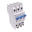 New Allen Bradley 1489-M3C030 Circuit Breaker, 3-Pole 3A, 480Y/277VAC, C-Curve