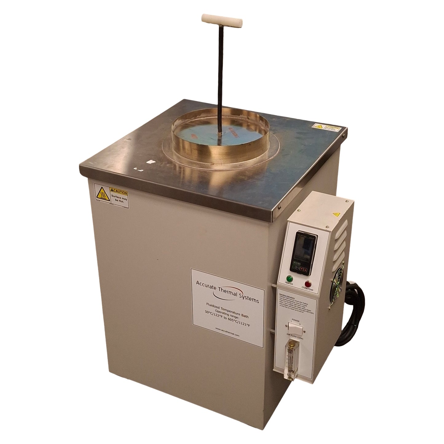 Used Accurate Thermal Systems FTBSL12 Fluidized Temperature Bath, 122-1121°F, 240VAC