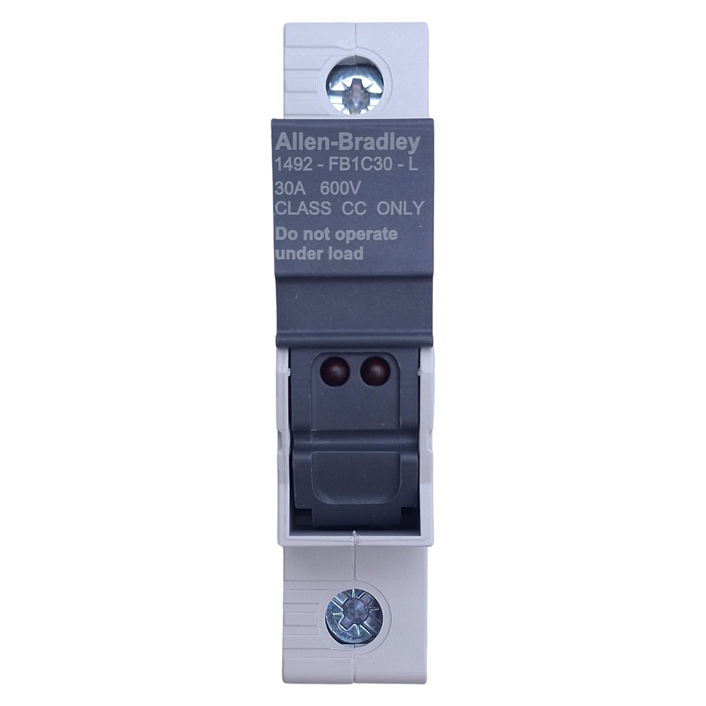 New Lot of 12 Allen Bradley 1492-FB1C30-L Fuse Holder, 1-Pole Class CC, 30A 600V Max