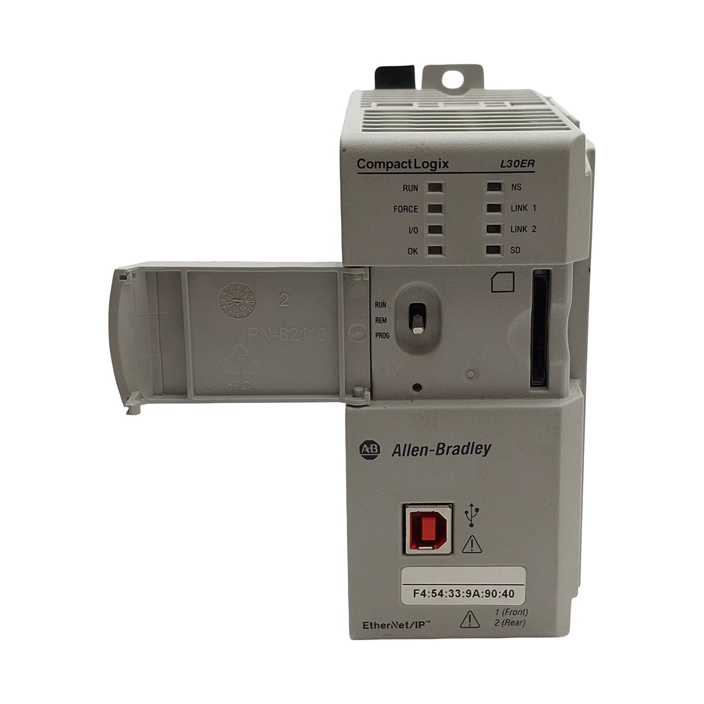 Used Allen Bradley 1769-L30ER Series A CompactLogix PLC Motion Controller, 1MB Memory
