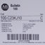 New Allen Bradley 100-C23KJ10 IEC Contactor, 3-Ph & NO Aux, 600V 30A, 24VAC Coil