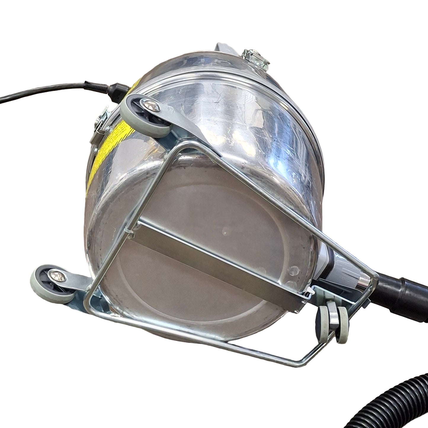 Used Nilfisk GM80 Industrial Clean Room Vacuum Cleaner, HEPA Filter, W/ Angled Nozzle