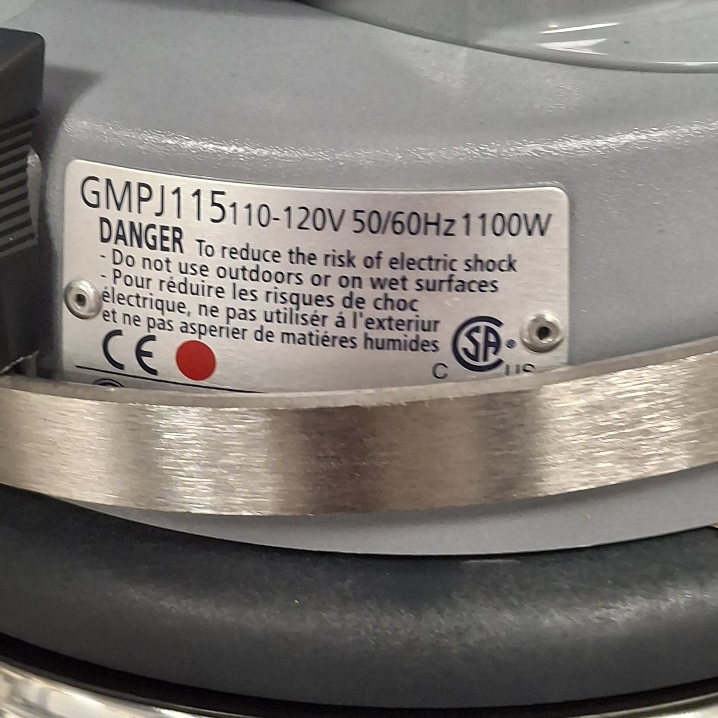 Used Nilfisk GM80 Industrial Clean Room Vacuum Cleaner, HEPA Filter, W/ Angled Nozzle