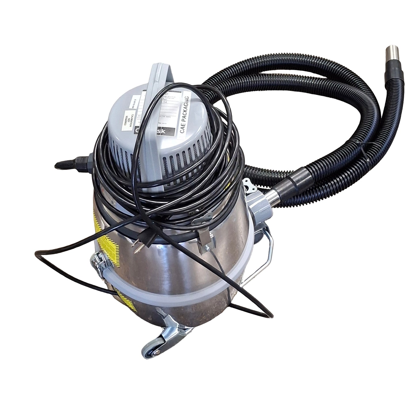 Used Nilfisk GM80 Industrial Clean Room Vacuum Cleaner, HEPA Filter, Straight Nozzle
