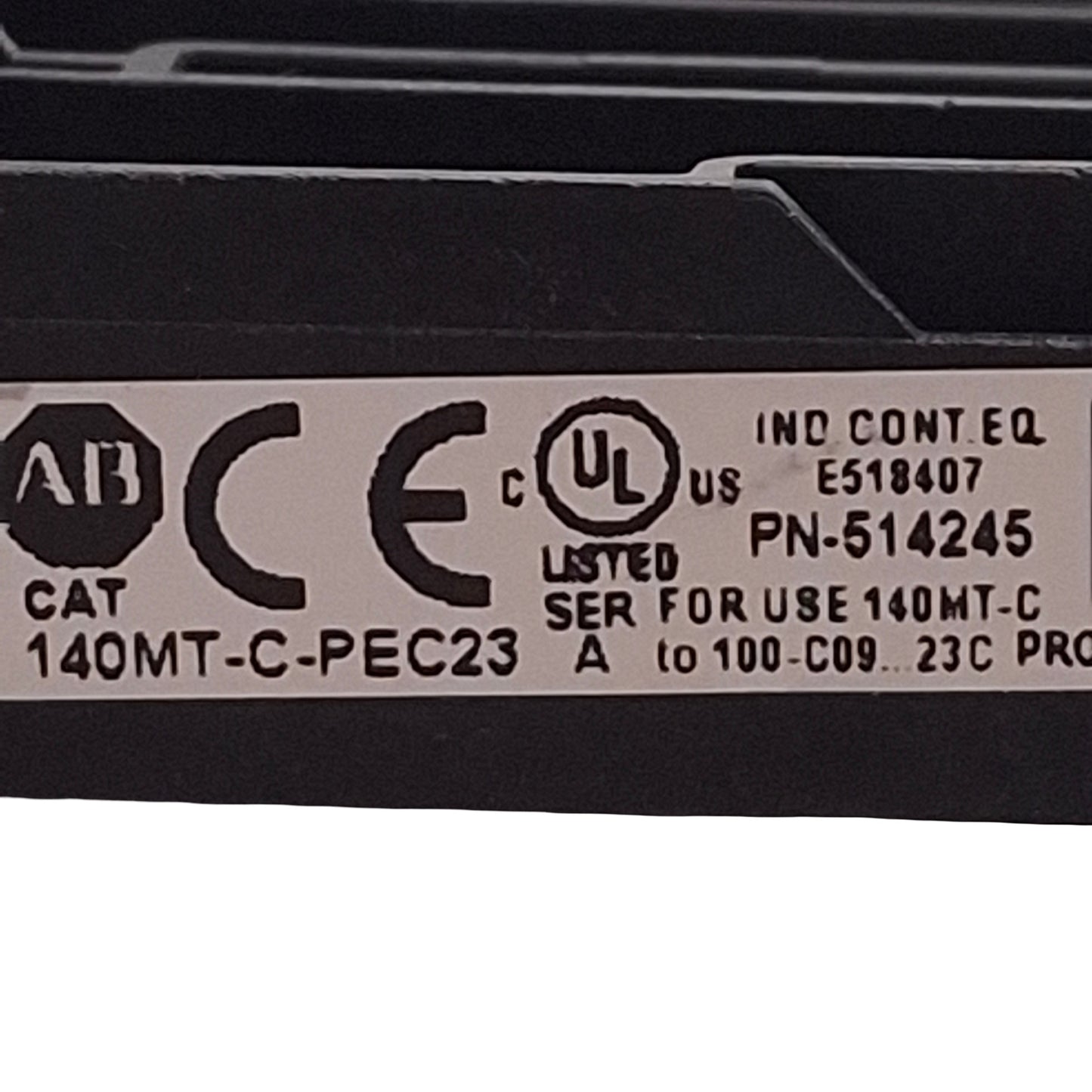Used Lot of 2 Allen Bradley 140MT-C-PEC23 Connecting Module, 140MT-C to 100-C09...C23