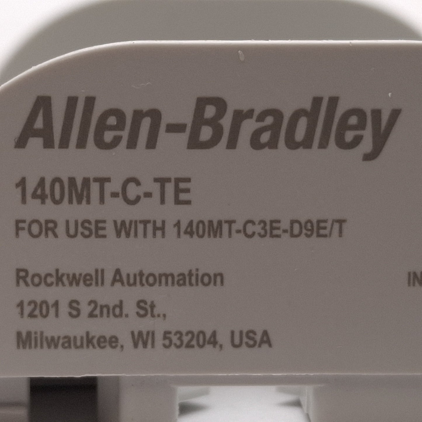 Used Lot of 10 Allen Bradley 140MT-C-TE Spacing Adapter For 140MT-C, D & 140M-F MPCBs