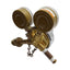 Used Harris 25-200C-580 Single Stage Gas Regulator, 3000psig In/0-200Psig Set CGA580