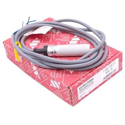 New Carlo Gavazzi CA18CLF08NA Proximity Sensor, 10-40VDC 0.2A, NPN Out, M18