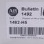 New – Open box Lot of 23 Allen Bradley 1492-H5 Fusible Terminal Block, Red LED Indicator, 15A