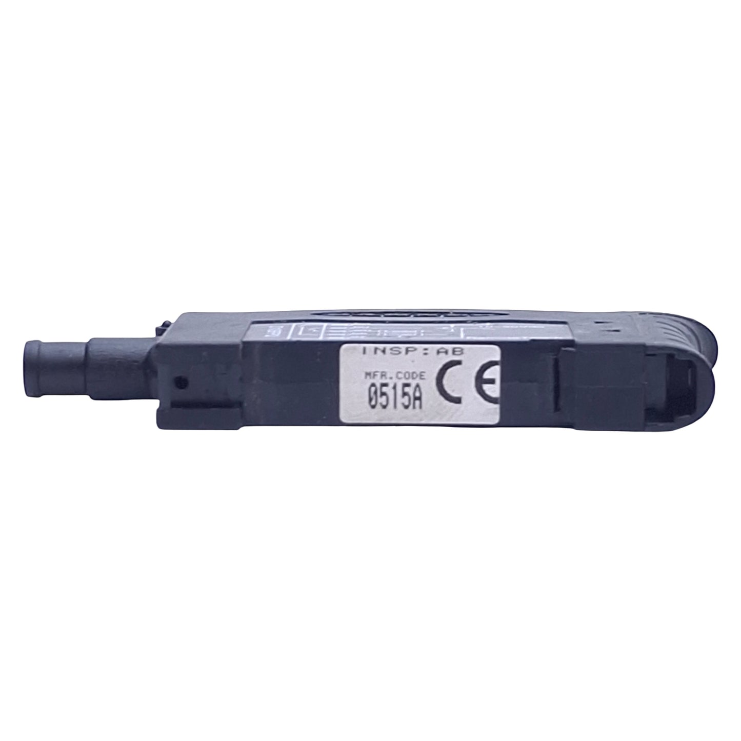 Used Banner D10BFPQ Fiber Optic Sensor, NPN/PNP Out, Red Beam, 10-30VDC, 6-Pin M8