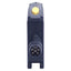 Used Banner D10BFPQ Fiber Optic Sensor, NPN/PNP Out, Red Beam, 10-30VDC, 6-Pin M8