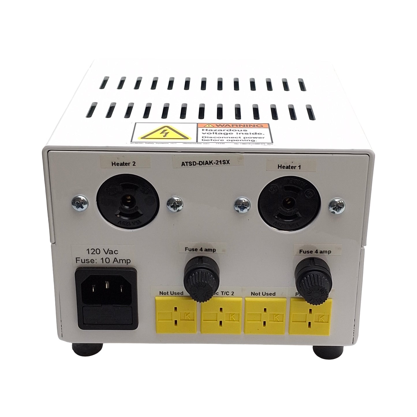 Used Applied Thermal Systems ATSD-DIAK-21SX Dual PID Temperature Controller, Type K