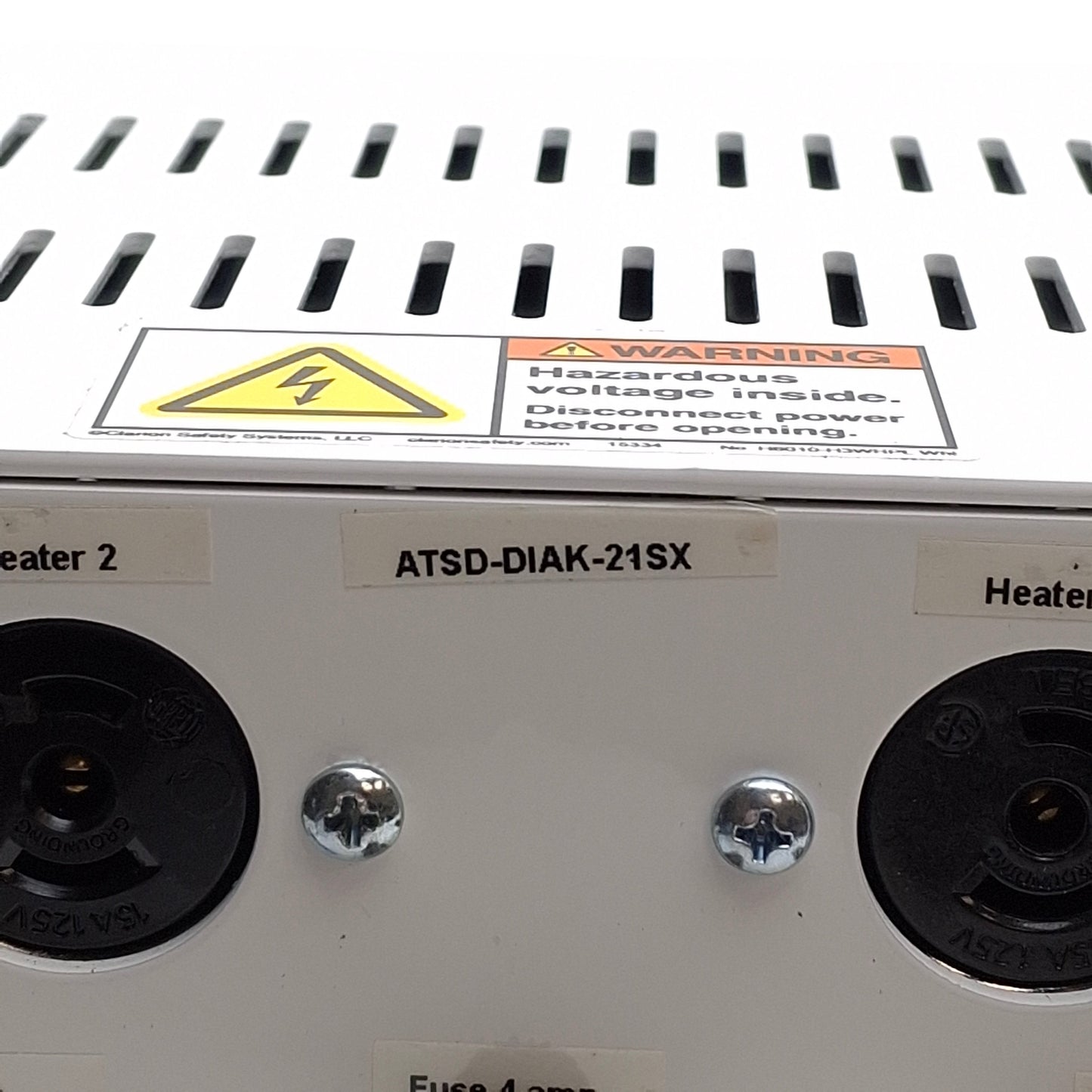 Used Applied Thermal Systems ATSD-DIAK-21SX Dual PID Temperature Controller, Type K