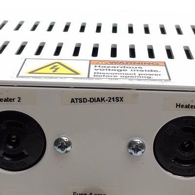 Used Applied Thermal Systems ATSD-DIAK-21SX Dual PID Temperature Controller, Type K