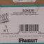 New Panduit SD4EMI PanelMax EMI Noise Shield Kit, Black, 4in Duct, 3ft Length
