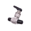 New Parker 2M-V4LQ-SSP Stainless Steel Needle Valve, 1/8in NPT, 300psi Max
