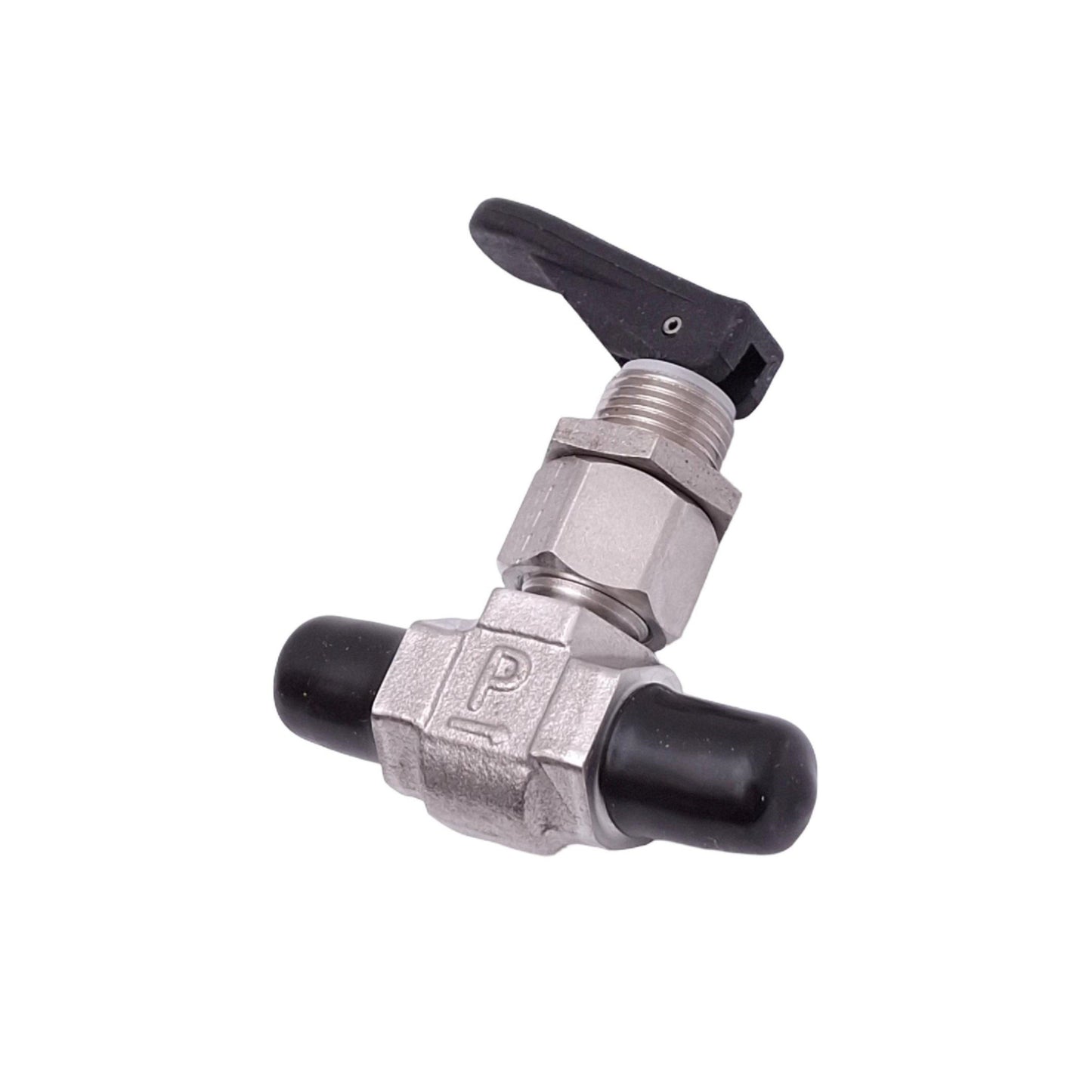 New Parker 2M-V4LQ-SSP Stainless Steel Needle Valve, 1/8in NPT, 300psi Max