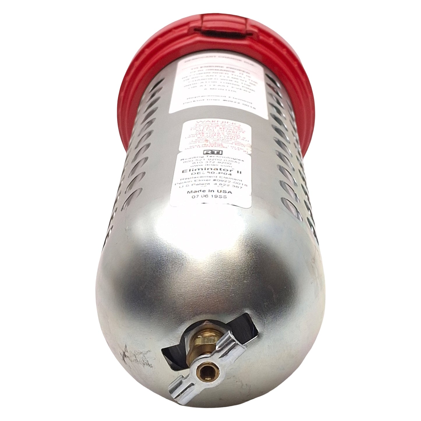 Used RTI DE350-P04 Eliminator II Desiccant Dryer, 1µm Filtration, 150psig, 1/2in NPT