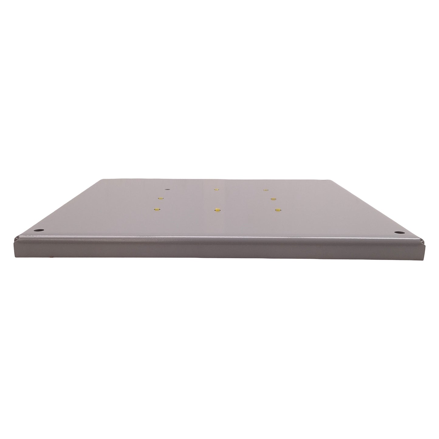 New SCE SCE-18SBASE Pedestal Base, Carbon Steel Material, 18in x 18in, Grey