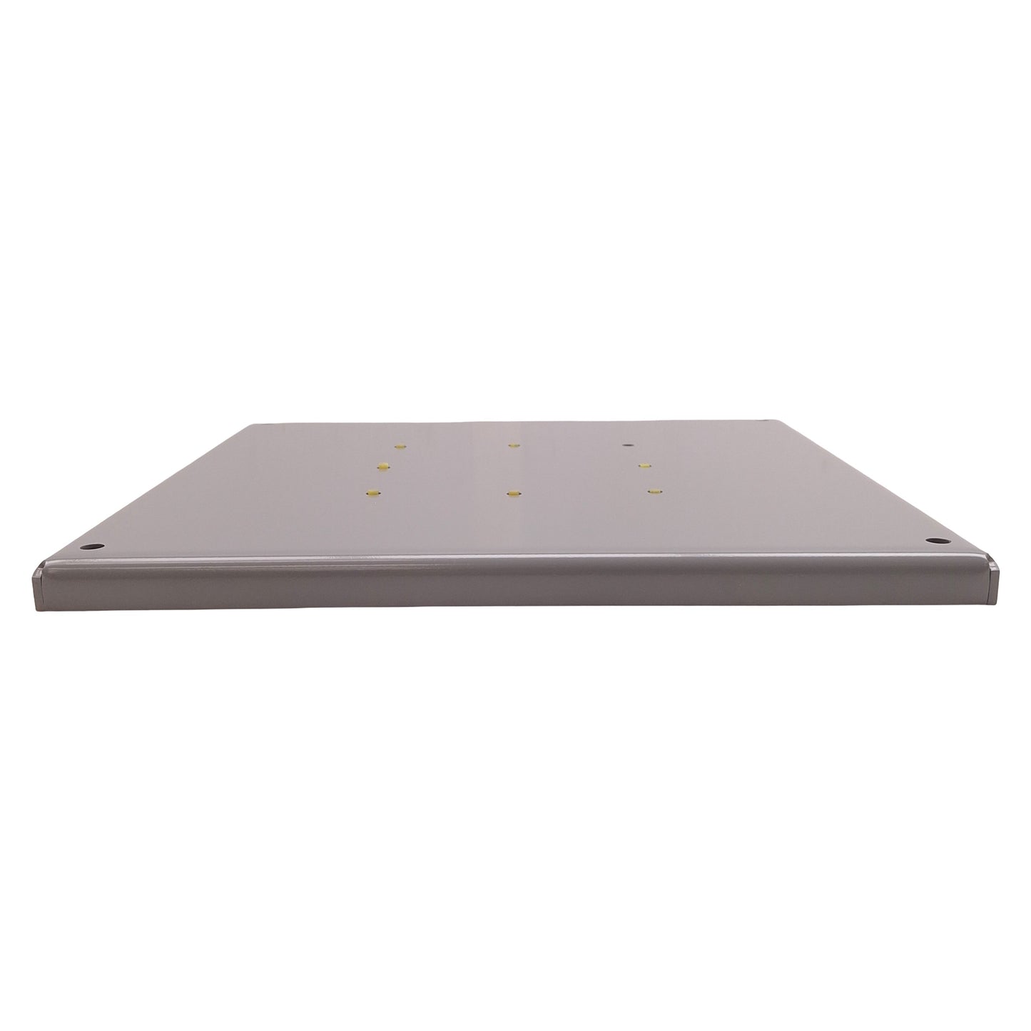 New SCE SCE-18SBASE Pedestal Base, Carbon Steel Material, 18in x 18in, Grey
