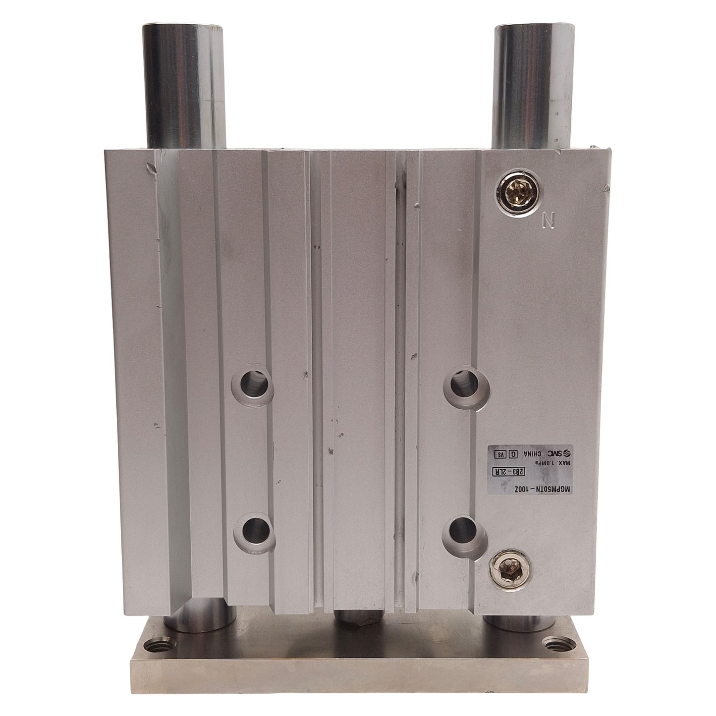 Used SMC MGPM50TN-100Z Guided Cylinder, ø50mm Bore, 100mm Stroke, 1.0MPa, 1/4in NPT