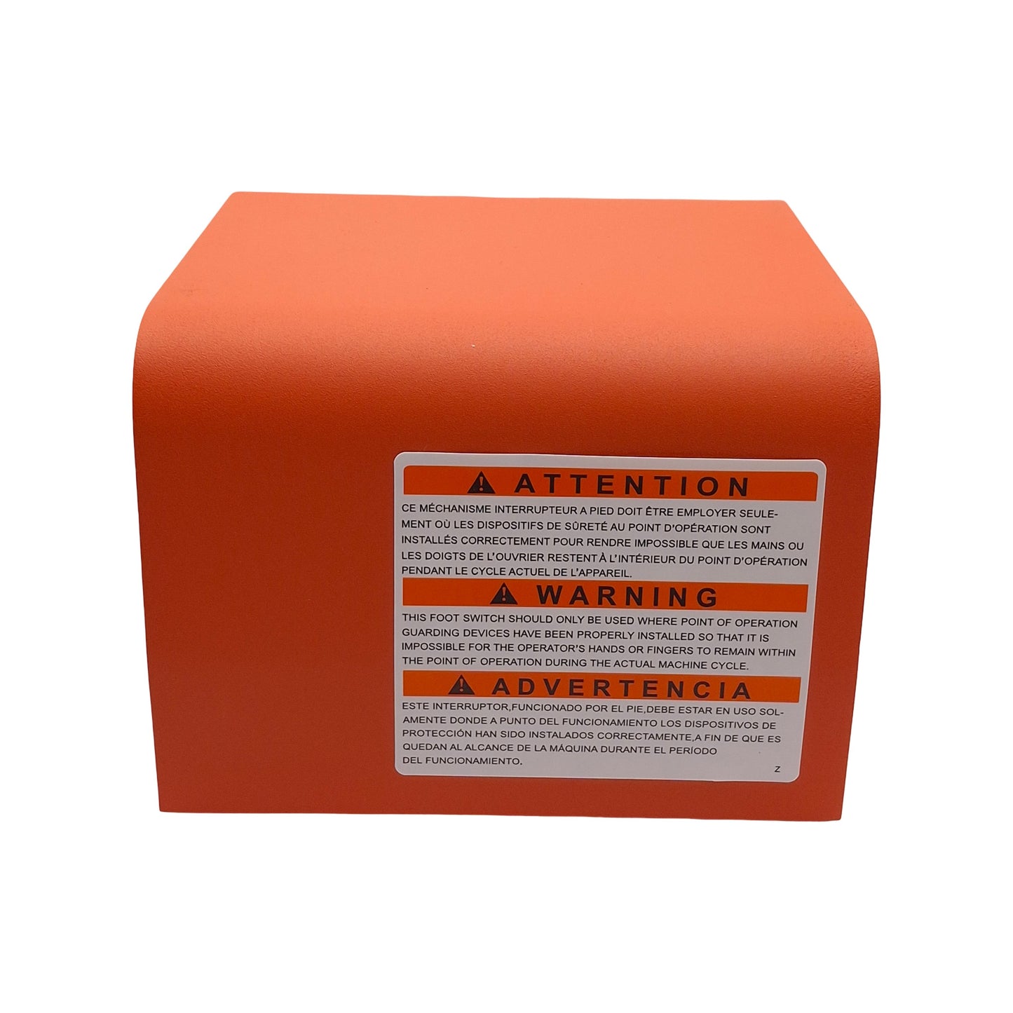 New – Open box Linemaster 522-B14 Full Foot Guard, Heavy Gauge Steel, 4.4in x 6in, Single Foot