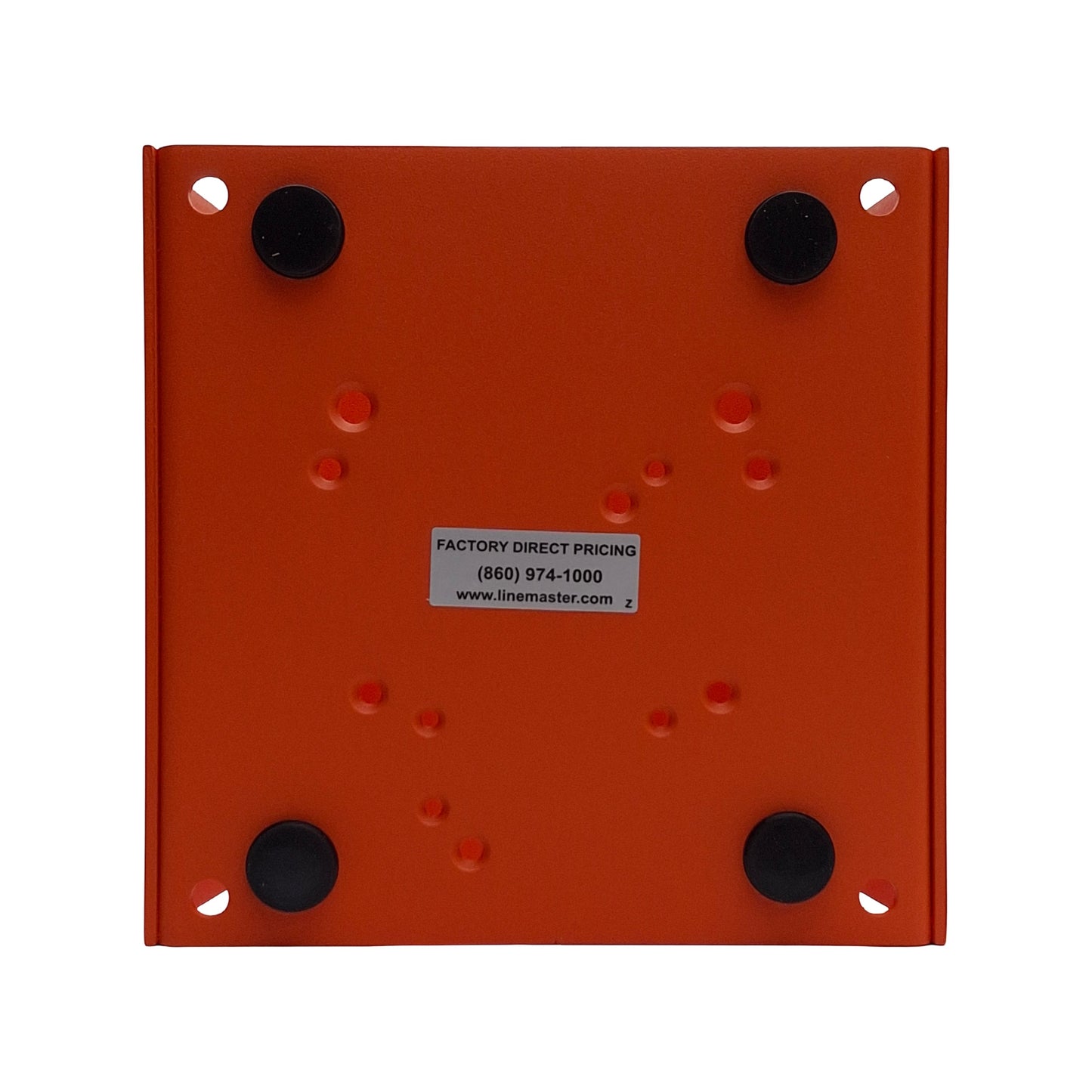 New – Open box Linemaster 522-B14 Full Foot Guard, Heavy Gauge Steel, 4.4in x 6in, Single Foot