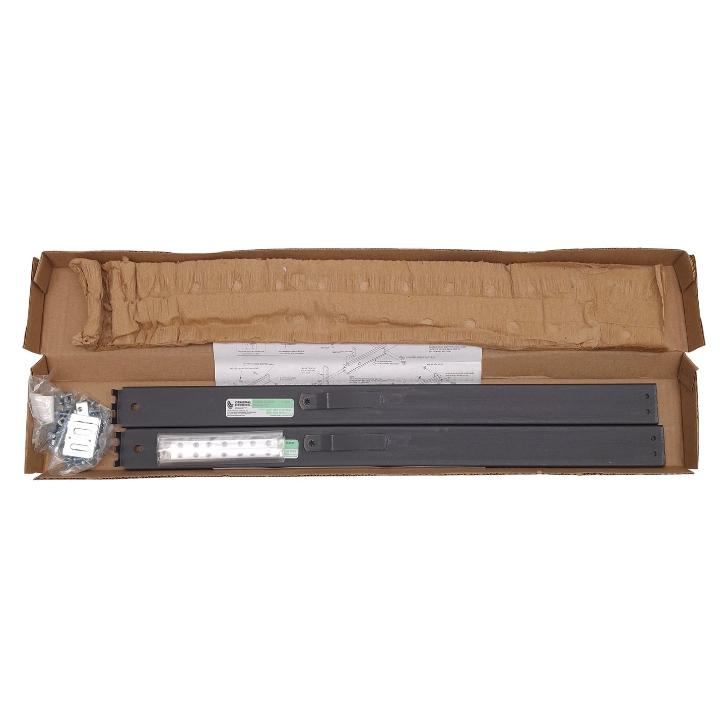 New General Devices C-300-S-122 Telescopic Slide Set, 22in Length + 23in Extension