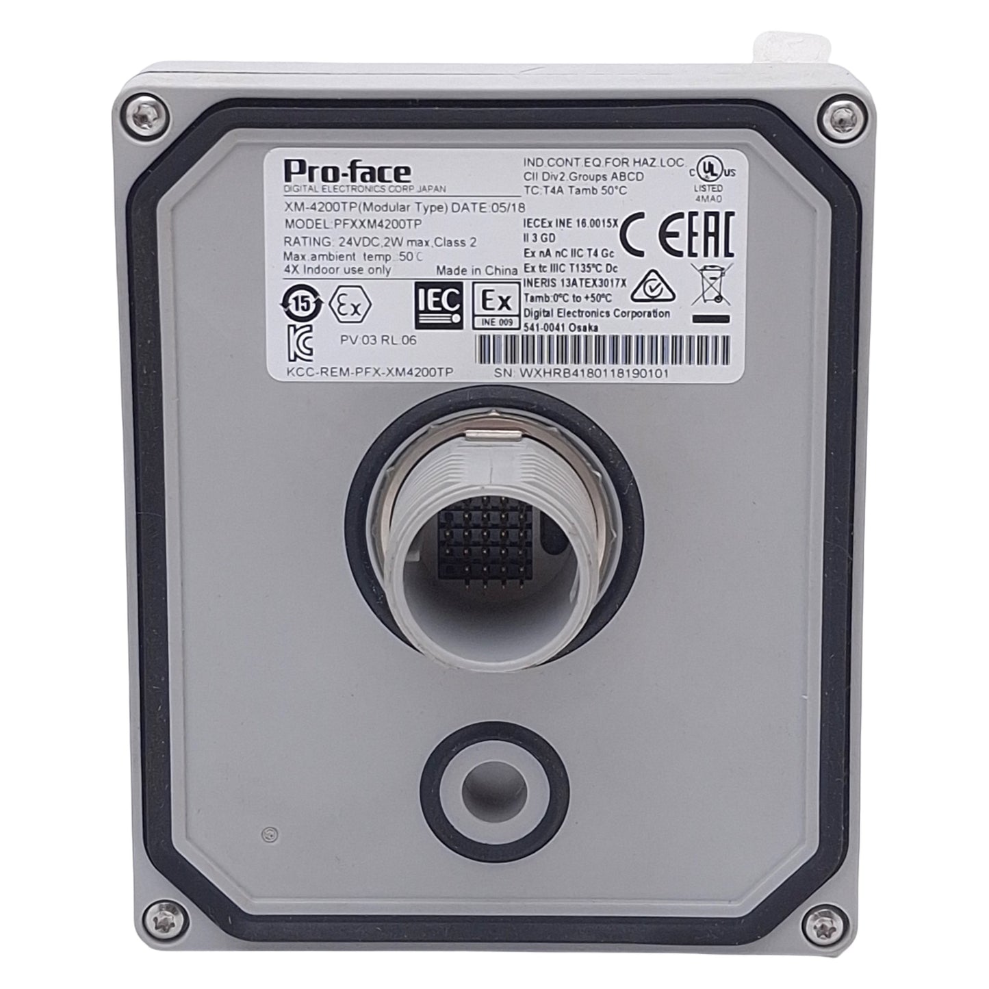 Used Schneider Electric PFXLM4201TADAC Pro-Face Machine Interface, 3.5in, 24VDC