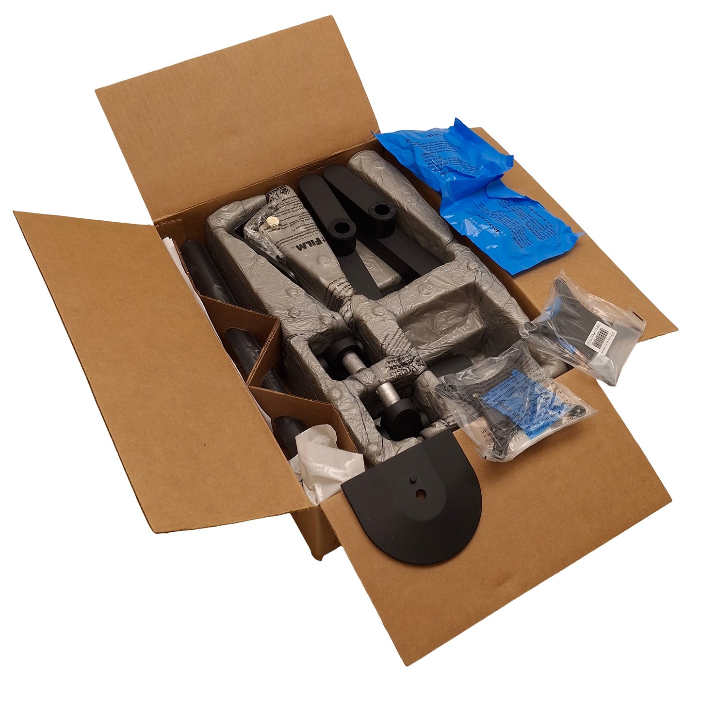 New – Open box Innovative 9120-S-14-FM-104 Dual Arm Monitor Mount, Desk Clamp, 24in Screen Size