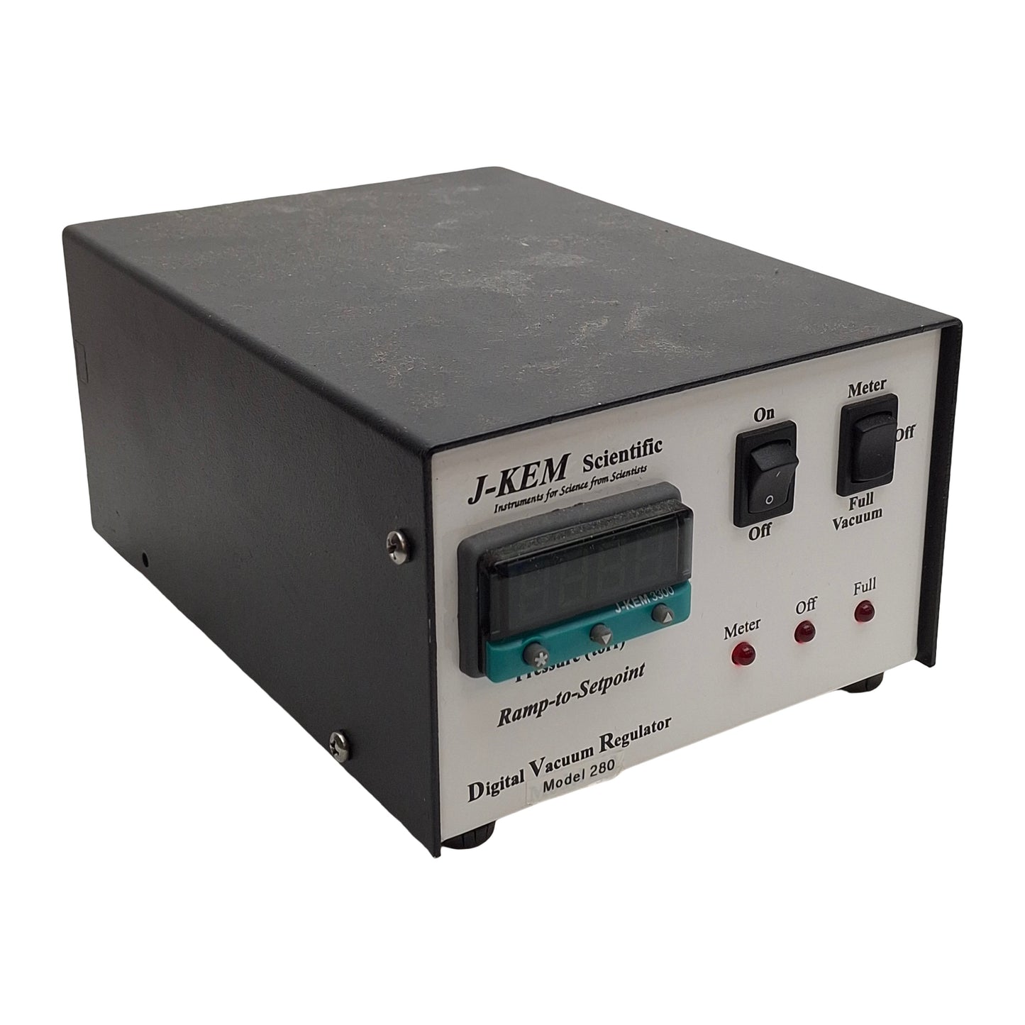 Used J-Kem Model 280 Vacuum Controller +/- 1Torr, 1/8in NPT, USB-B, 120VAC 10A