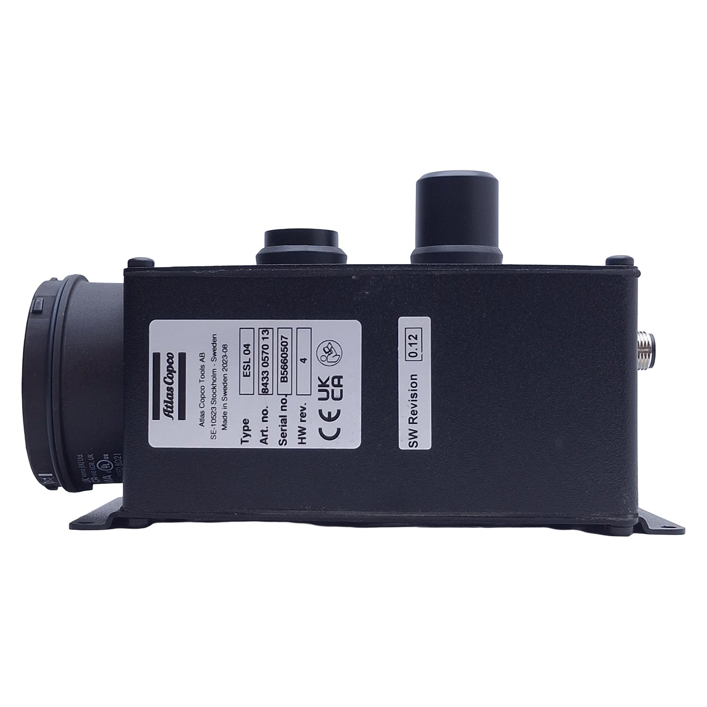 New – Open box Atlas Copco ESL-04 Standard Stacklight Module, Green/Blue/Yellow/Red *No Key*